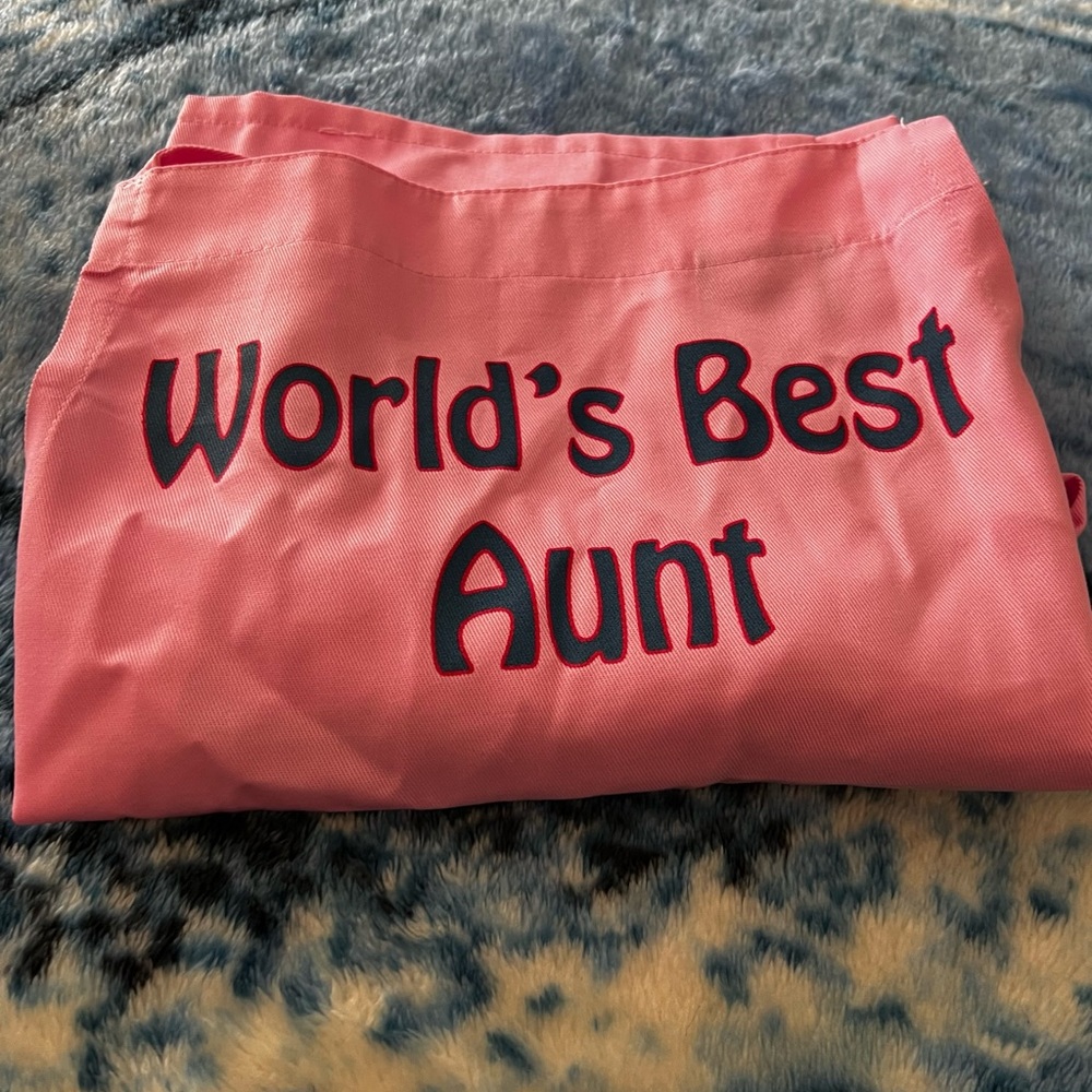 World’s Best Aunt Apron. - Picture 3 of 4